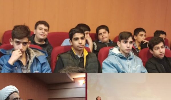 حضور شورای اقامه نماز هنرستان